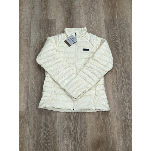 Patagonia Women's Down Jacket, Wool White, Size Medium, NWT - Picture 1 of 3